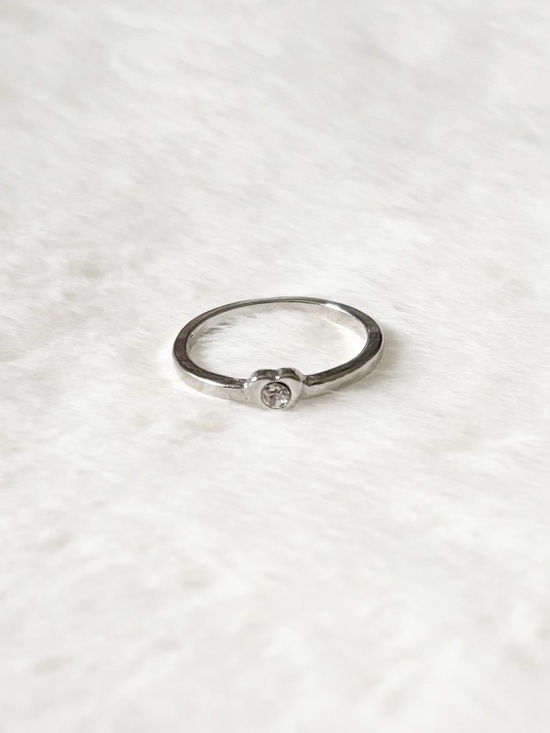 Jewelry - 5/$8 🩷 MUST BUNDLE Silver CZ Bezel Ring